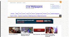 Desktop Screenshot of livewallpapers.info